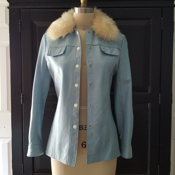 Vintage Jackets & Coats | Amazing True Genuine Leather Fur Vintage Jackets & Coats – True Vintage